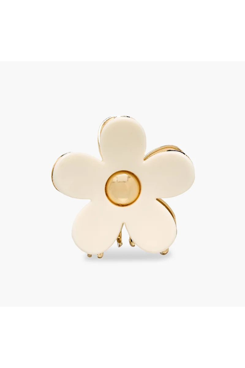 لايف ستايل Floral Shaped Hair Clamp with Embellishment